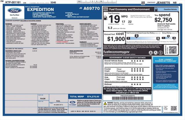 2018 Ford Expedition Limited 2018 Ford Expedition Limited