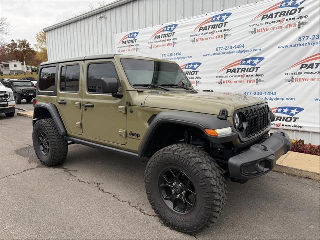 2025 Jeep Wrangler 4-Door Willys 4x4 2025 Jeep Wrangler 4-Door Willys 4x4