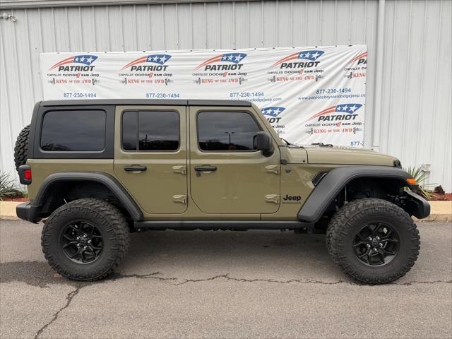 2025 Jeep Wrangler 4-Door Willys 4x4 2025 Jeep Wrangler 4-Door Willys 4x4
