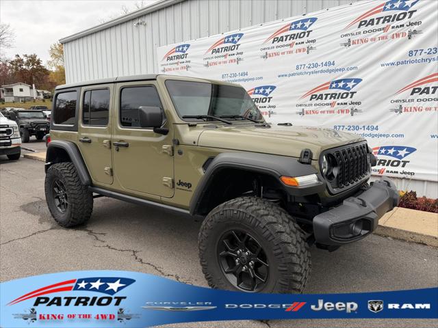 2025 Jeep Wrangler 4-Door Willys 4x4 2025 Jeep Wrangler 4-Door Willys 4x4