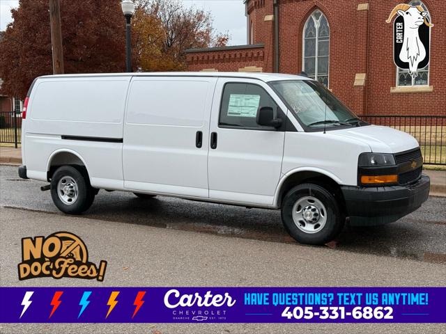 2025 Chevrolet Express Cargo Van RWD 2500 Extended Wheelbase WT for sale in Okarche, OK