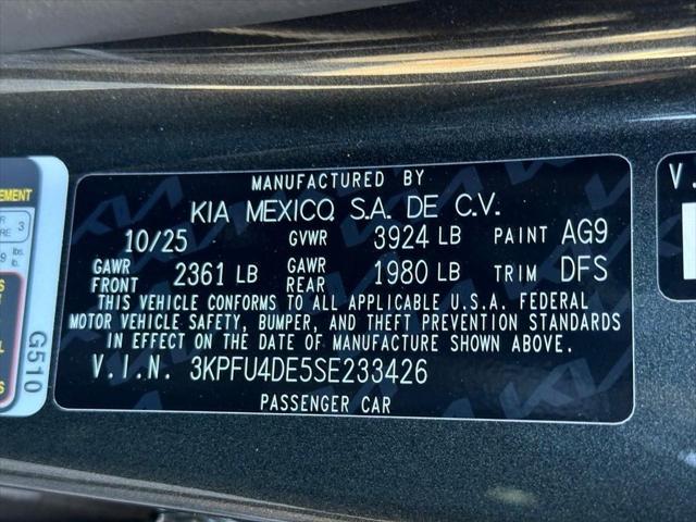 2025 Kia K4 EX