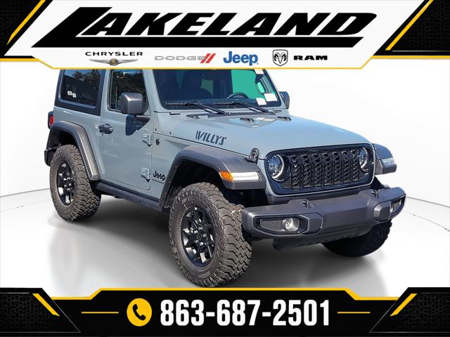 2026 Jeep Wrangler 2-Door Willys 4x4 for sale in Lakeland, FL