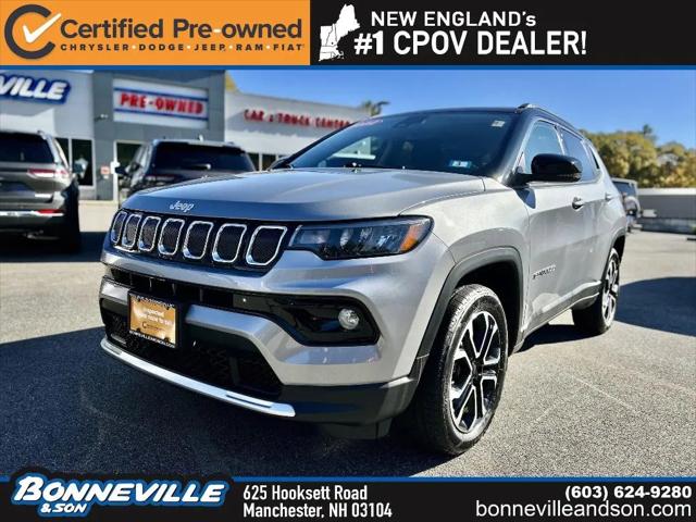 2022 Jeep Compass Limited 4x4 for sale in Manchester, NH