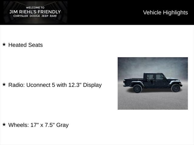 2026 Jeep Gladiator GLADIATOR SPORT S 4X4