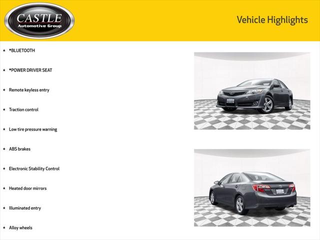 2012 Toyota Camry SE 2012 Toyota Camry SE