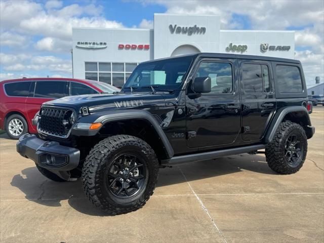 2024 Jeep Wrangler 4-Door Willys 4x4 2024 Jeep Wrangler 4-Door Willys 4x4