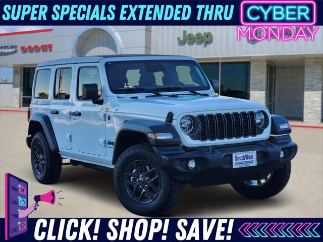 2026 Jeep Wrangler WRANGLER 4-DOOR SPORT S 2026 Jeep Wrangler WRANGLER 4-DOOR SPORT S