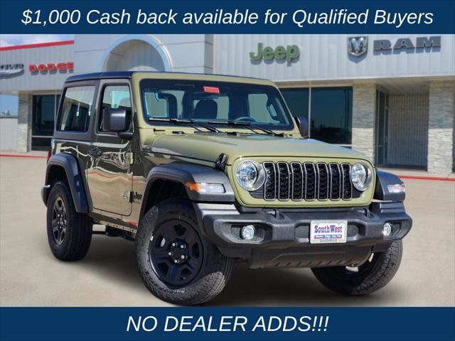 2026 Jeep Wrangler WRANGLER 2-DOOR SPORT 2026 Jeep Wrangler WRANGLER 2-DOOR SPORT