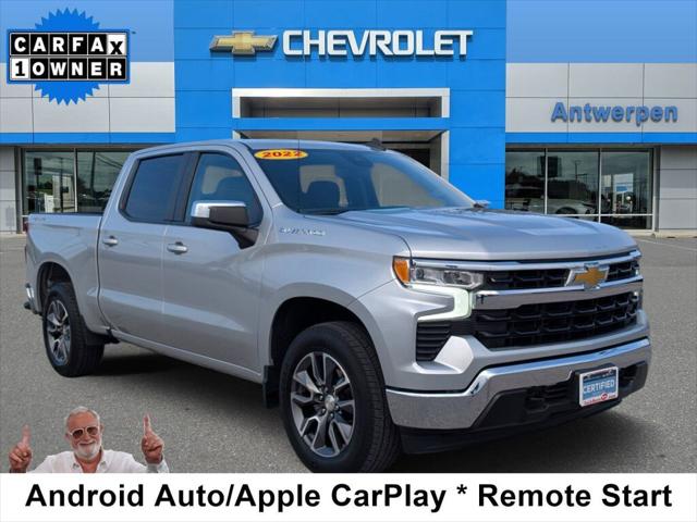 2022 Chevrolet Silverado 1500 4WD Crew Cab Short Bed LT with 2FL 2022 Chevrolet Silverado 1500 4WD Crew Cab Short Bed LT with 2FL