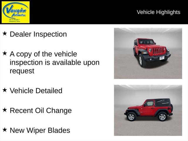 2020 Jeep Wrangler Sport S 4X4 2020 Jeep Wrangler Sport S 4X4