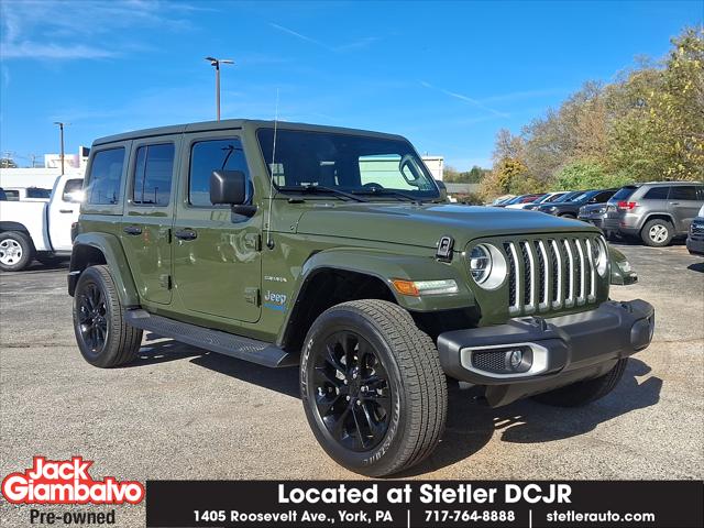 2021 Jeep Wrangler 4xe Unlimited Sahara 4x4 2021 Jeep Wrangler 4xe Unlimited Sahara 4x4