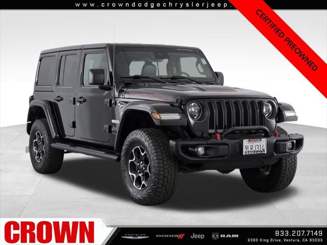 2020 Jeep Wrangler Unlimited Rubicon Recon 4X4 2020 Jeep Wrangler Unlimited Rubicon Recon 4X4