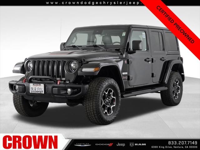 2020 Jeep Wrangler Unlimited Rubicon Recon 4X4 2020 Jeep Wrangler Unlimited Rubicon Recon 4X4