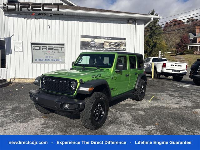2026 Jeep Wrangler WRANGLER 4-DOOR WILLYS