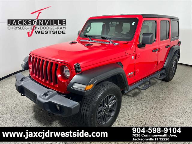 2018 Jeep Wrangler Unlimited Sport S 4x4 2018 Jeep Wrangler Unlimited Sport S 4x4