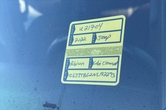 2022 Jeep Gladiator Rubicon 4x4 2022 Jeep Gladiator Rubicon 4x4