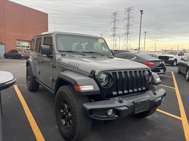 2022 Jeep Wrangler Unlimited Willys 4x4 2022 Jeep Wrangler Unlimited Willys 4x4