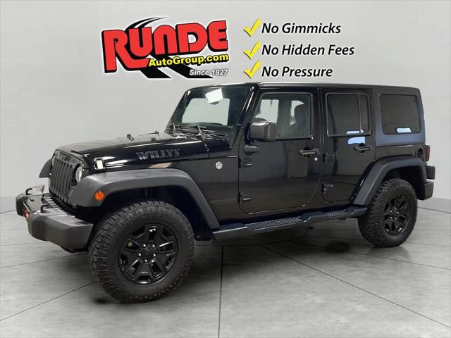 2017 Jeep Wrangler Unlimited Willy Wheeler 4x4 2017 Jeep Wrangler Unlimited Willy Wheeler 4x4