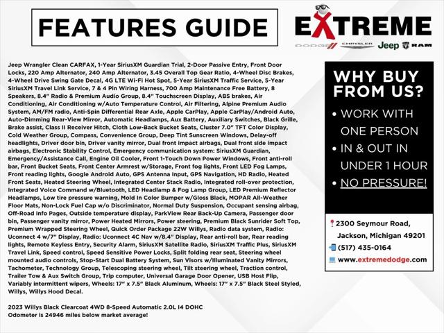 2023 Jeep Wrangler 4-Door Willys 2023 Jeep Wrangler 4-Door Willys