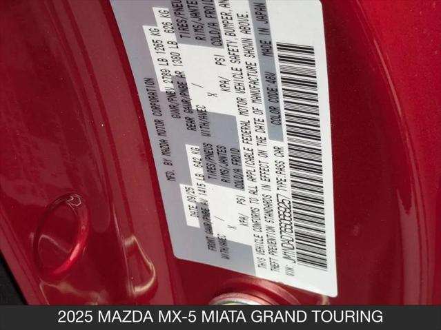 2025 Mazda MX-5 Grand Touring