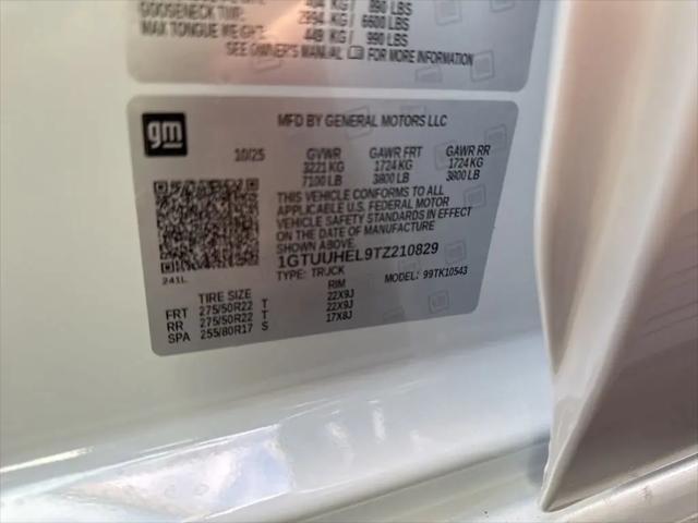 2026 GMC Sierra 1500 Crew Cab, Short Bed, Denali Ultimate, 4WD