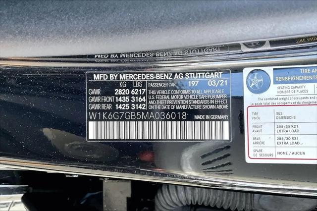 2021 Mercedes-Benz S 580 4MATIC