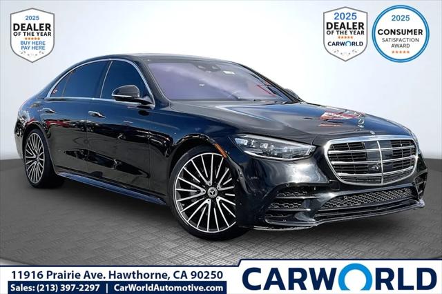 2021 Mercedes-Benz S 580 4MATIC for sale in Hawthorne, CA