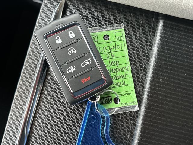 2026 Wagoneer Grand Wagoneer GRAND WAGONEER SUMMIT OBSIDIAN 4X4 2026 Wagoneer Grand Wagoneer GRAND WAGONEER SUMMIT OBSIDIAN 4X4