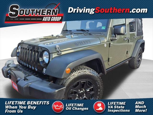 2015 Jeep Wrangler Unlimited Willys Wheeler 2015 Jeep Wrangler Unlimited Willys Wheeler