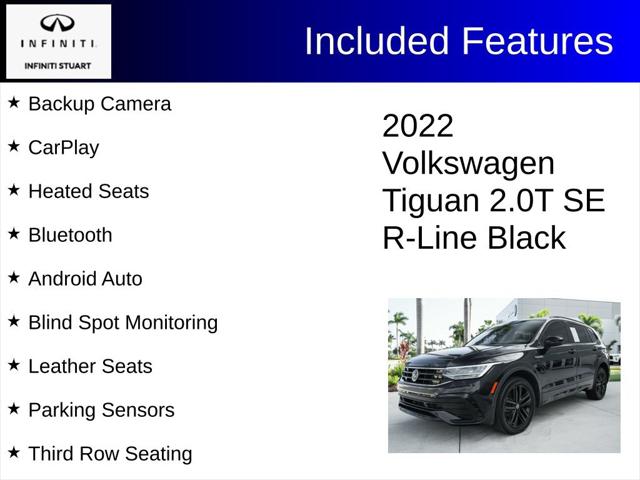 2022 Volkswagen Tiguan 2.0T SE R-Line Black 2022 Volkswagen Tiguan 2.0T SE R-Line Black