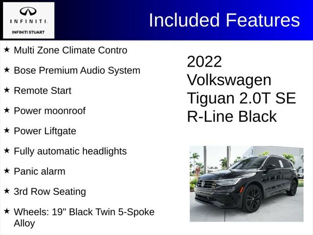 2022 Volkswagen Tiguan 2.0T SE R-Line Black 2022 Volkswagen Tiguan 2.0T SE R-Line Black