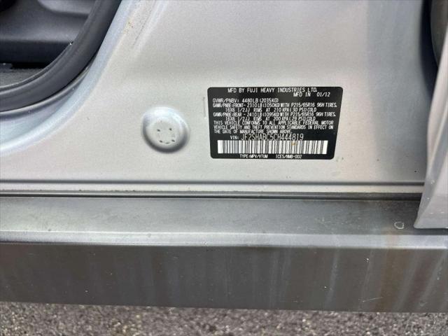 2012 Subaru Forester 2.5X