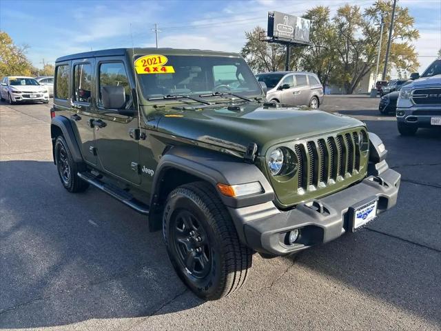 2021 Jeep Wrangler Sport 4x4 for sale in Cedarville, IL