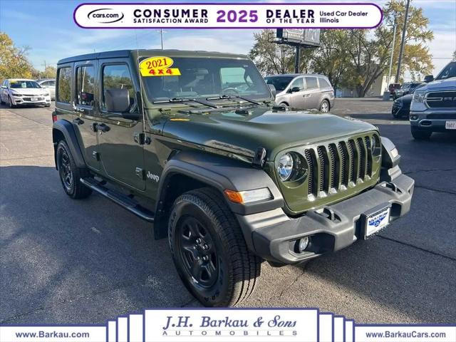 2021 Jeep Wrangler Sport 4x4 for sale in Cedarville, IL
