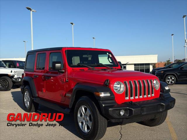 2018 Jeep Wrangler Unlimited Sport S 4x4 2018 Jeep Wrangler Unlimited Sport S 4x4