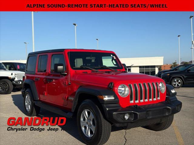 2018 Jeep Wrangler Unlimited Sport S 4x4 2018 Jeep Wrangler Unlimited Sport S 4x4