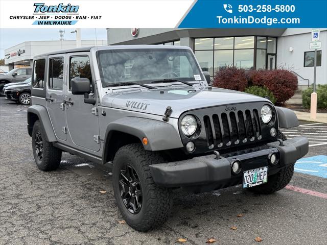 2015 Jeep Wrangler Unlimited Willys Wheeler 2015 Jeep Wrangler Unlimited Willys Wheeler