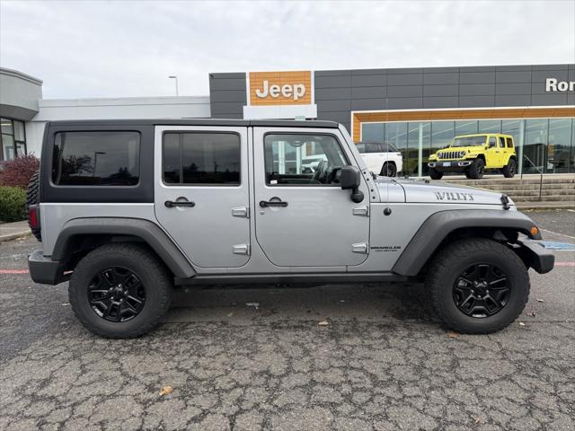2015 Jeep Wrangler Unlimited Willys Wheeler 2015 Jeep Wrangler Unlimited Willys Wheeler