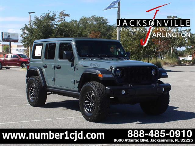 2025 Jeep Wrangler 4-Door Willys 4x4 2025 Jeep Wrangler 4-Door Willys 4x4