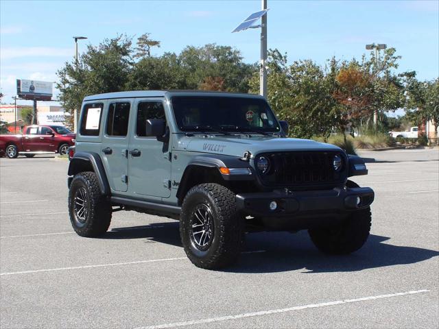 2025 Jeep Wrangler 4-Door Willys 4x4 2025 Jeep Wrangler 4-Door Willys 4x4