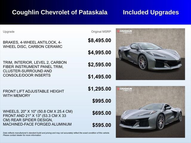 2023 Chevrolet Corvette Z06 RWD Convertible 3LZ