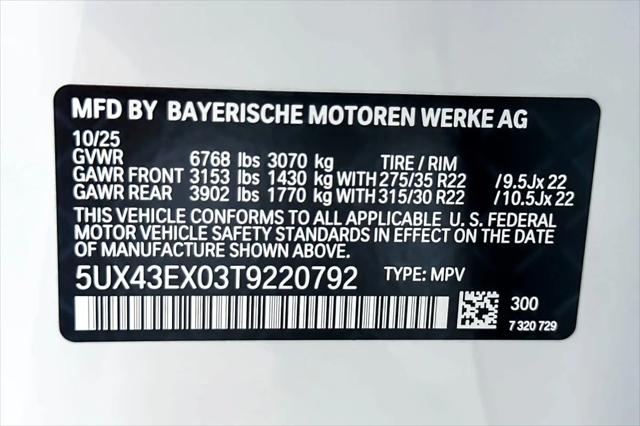 2026 BMW X6 M60i