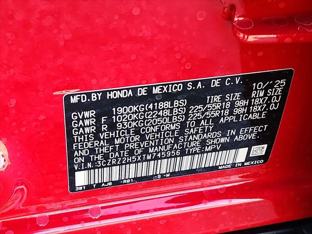 2026 Honda HR-V AWD Sport