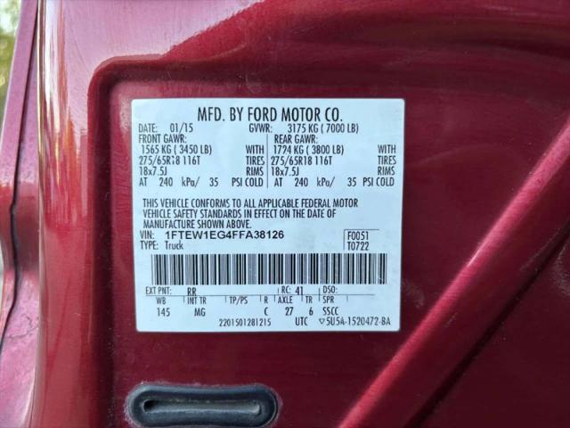 2015 Ford F-150 XLT