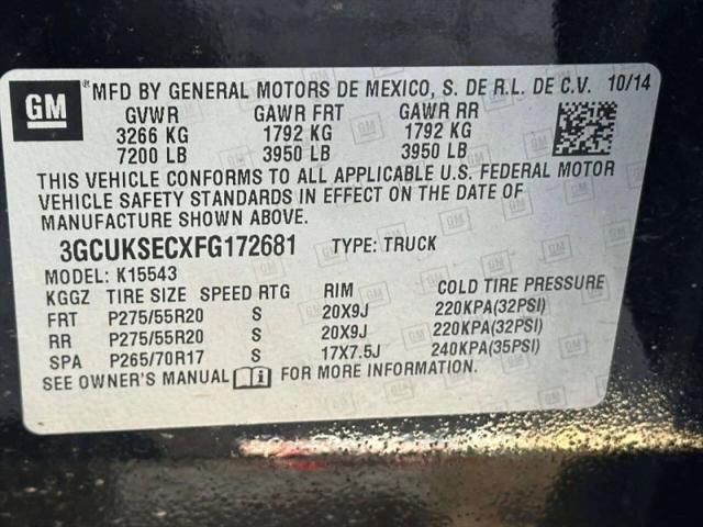 2015 Chevrolet Silverado 1500 1LZ