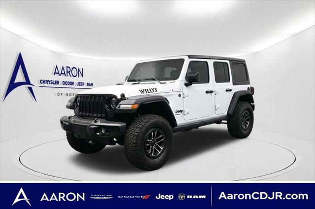 2025 Jeep Wrangler 4-Door Willys 4x4 for sale in Norco, CA