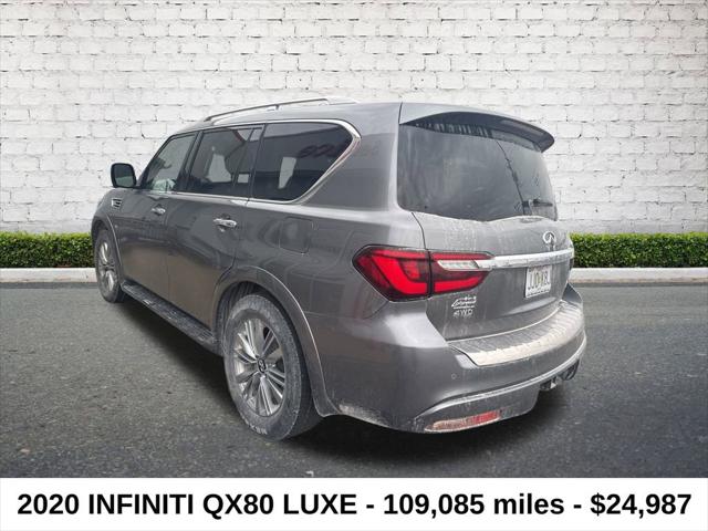 2020 INFINITI QX80 LUXE AWD 2020 INFINITI QX80 LUXE AWD