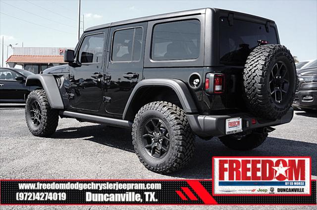 2025 Jeep Wrangler WRANGLER 4-DOOR WILLYS 2025 Jeep Wrangler WRANGLER 4-DOOR WILLYS