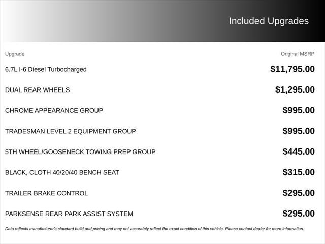 2019 RAM 3500 Tradesman Crew Cab 4x4 8 Box 2019 RAM 3500 Tradesman Crew Cab 4x4 8 Box